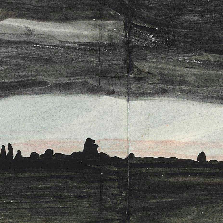 Charles Ephraim Burchfield — Ночной пейзаж