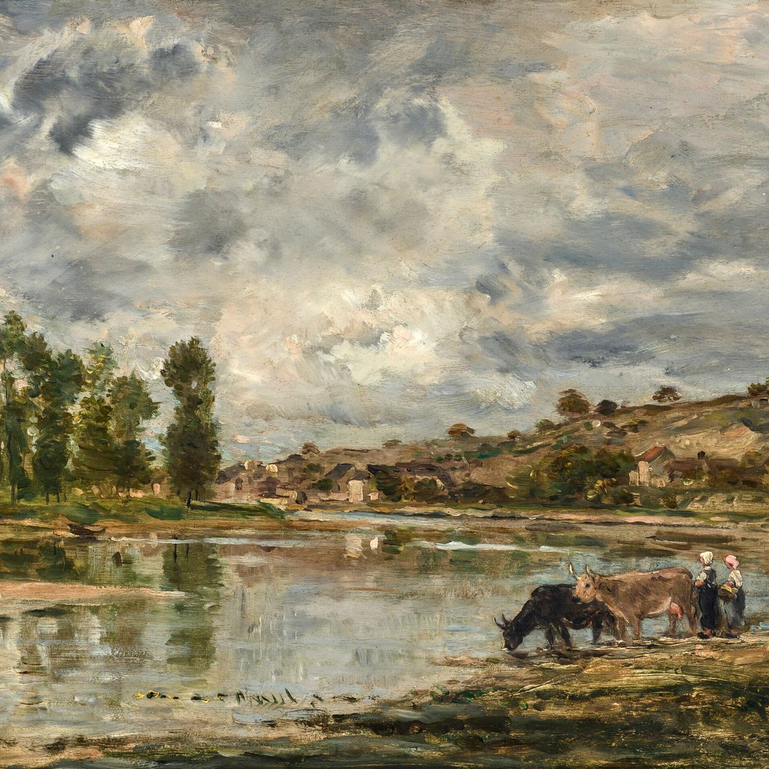Charles François Daubigny — Границы Луары- пре-де-Нант