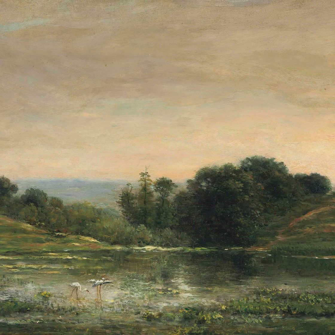 Charles François Daubigny — Этан де Жилье, Дофине: Одиночество