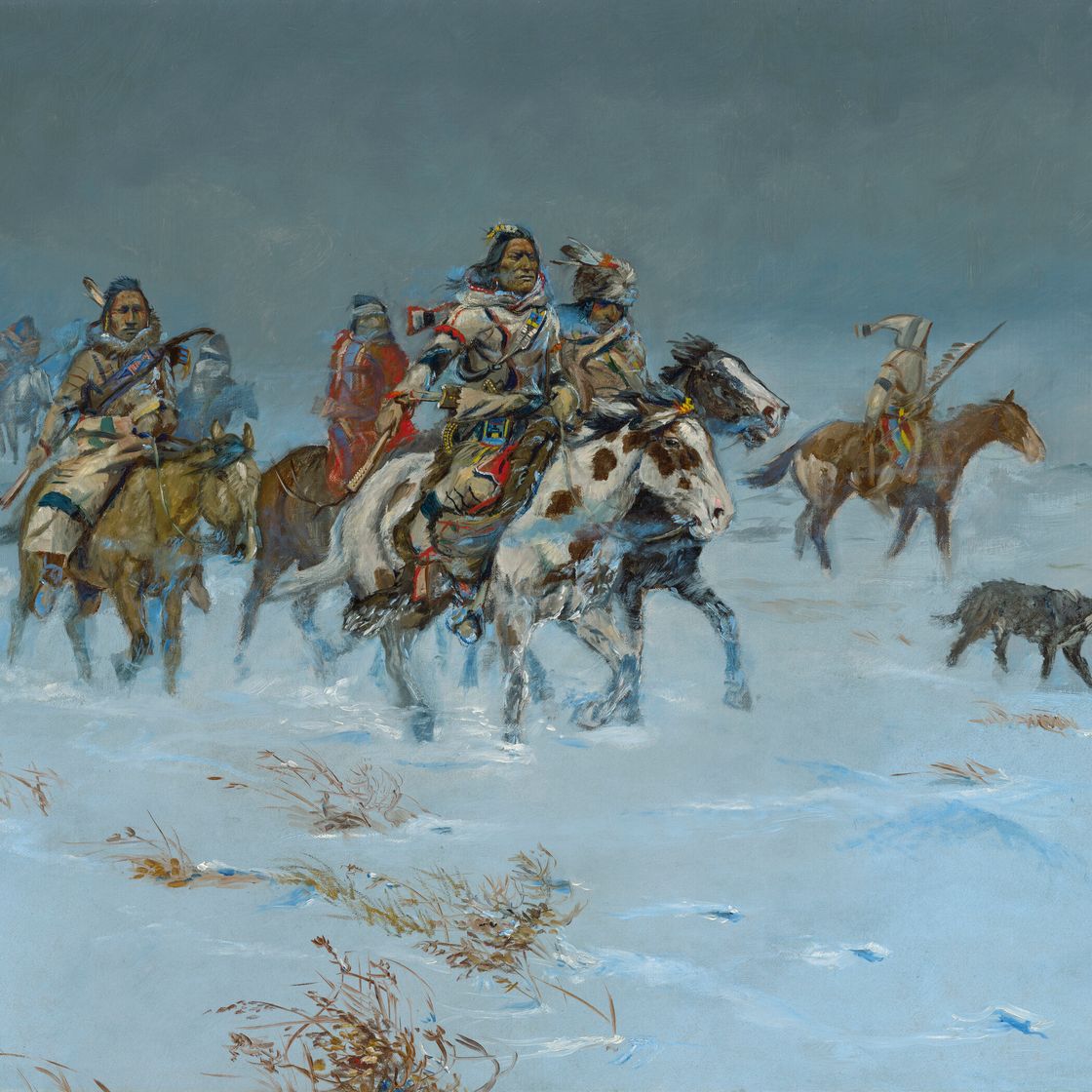 Charles Marion Russell — Потрясающая тропа, изображение 1