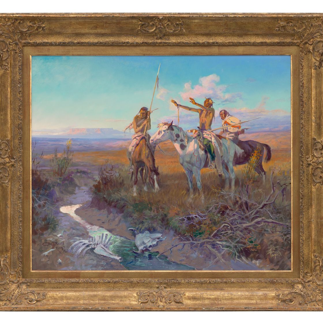 Charles Marion Russell — Солнцепоклонники, изображение 2