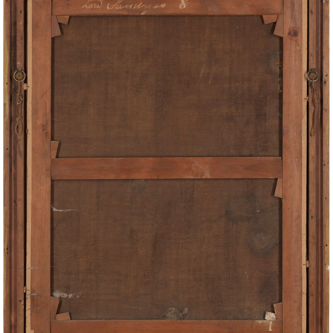 Charles White — Портрет Монтегю Бланделла, 1-го виконта Бланделла (1689-1756), в три четверти роста, в синем сюртуке и жилете, белой рубашке и треуголке, зажатой под мышкой., изображение 3