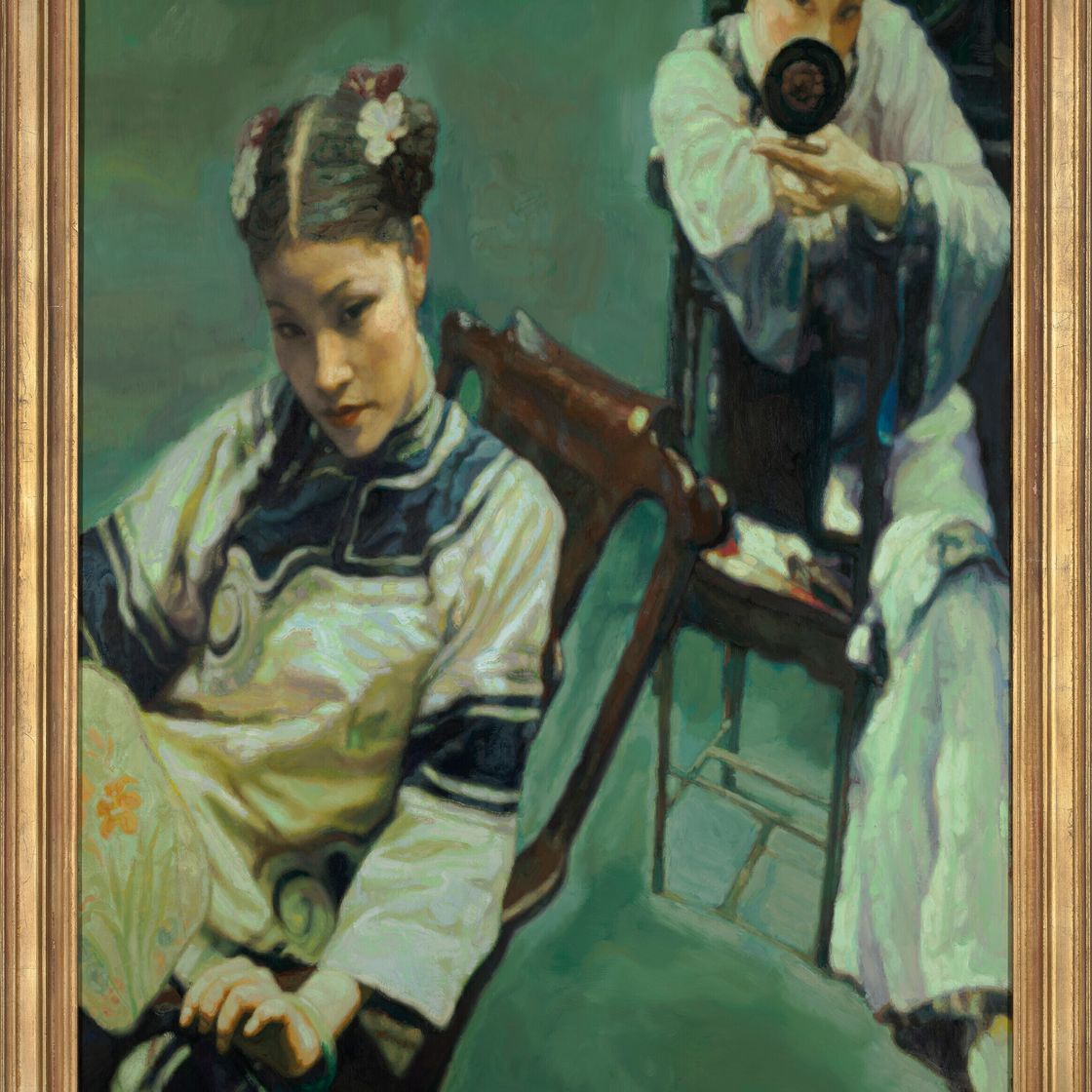 Chen Yifei — Сестры, изображение 2