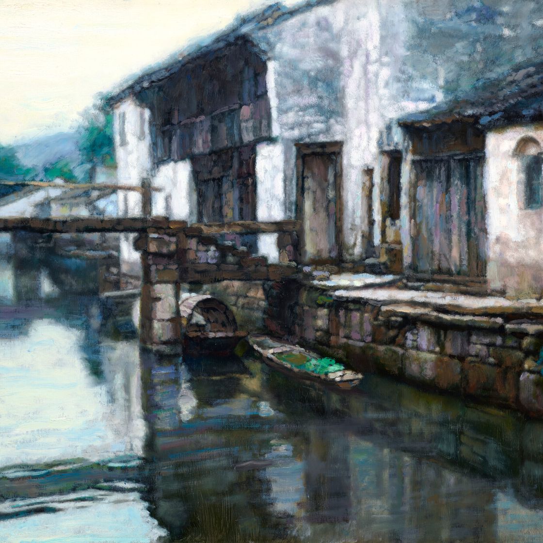 Chen Yifei — Пейзаж Сучжоу, изображение 1