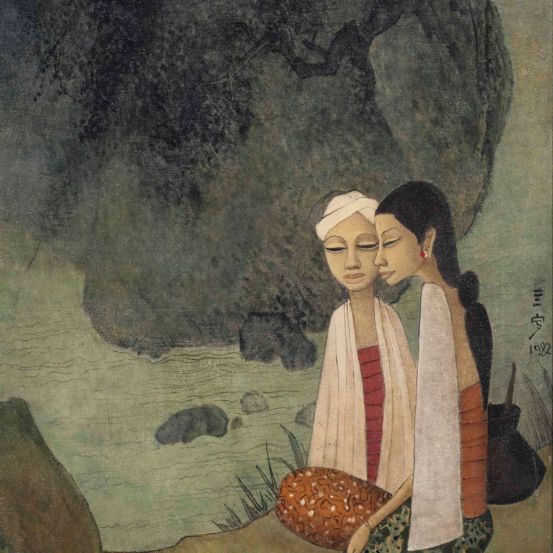 Cheong Soo Pieng — У реки II