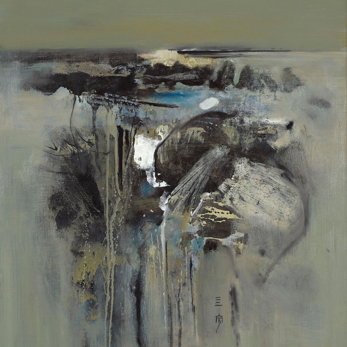 Cheong Soo Pieng — АБСТРАКТНЫЙ ПЕЙЗАЖ