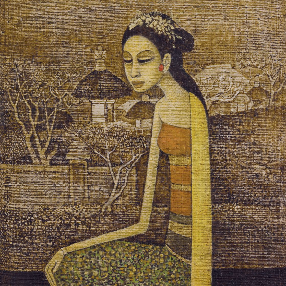 Cheong Soo Pieng — Балийская леди