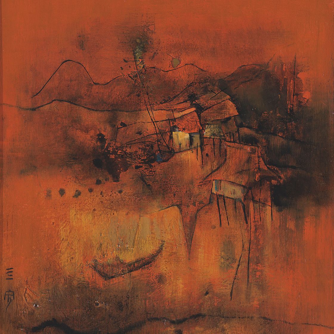 Cheong Soo Pieng — (Сингапурец, 1917-1983)