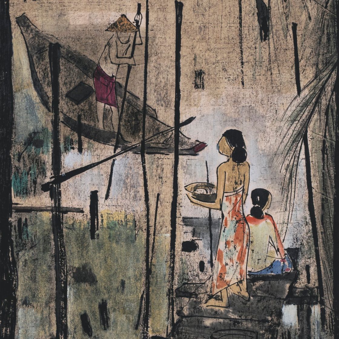 Cheong Soo Pieng — У реки