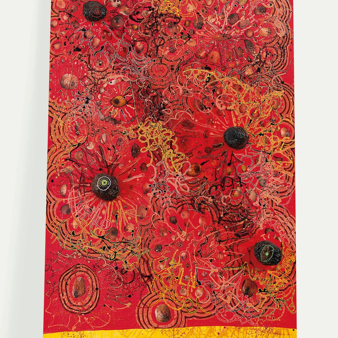 Chris Ofili — Сиськи из попкорна