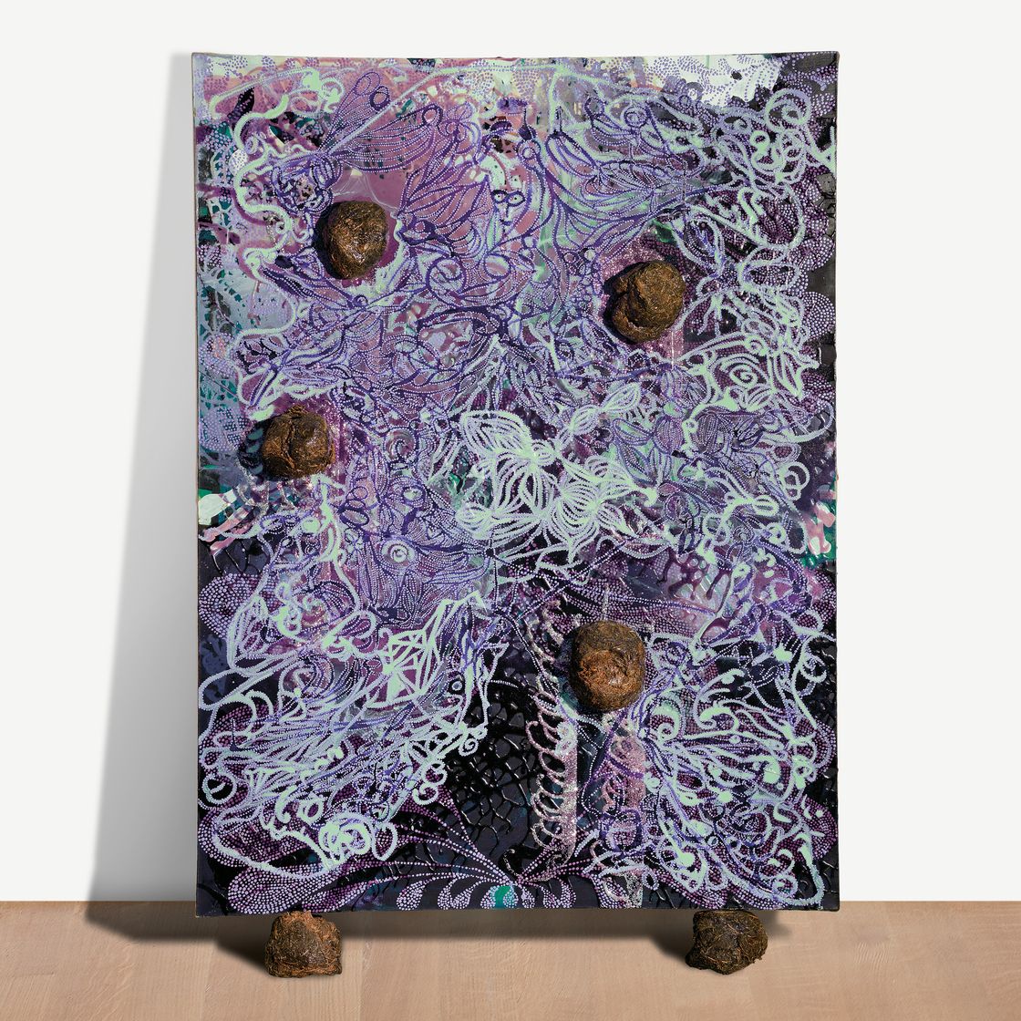 Chris Ofili — Крылья Купидона
