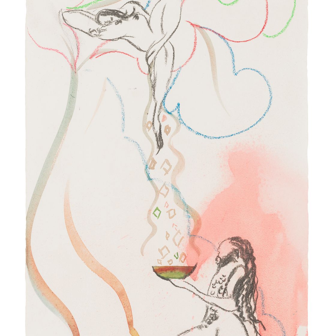 Chris Ofili — Исследование для Овидия - Неожиданная удача