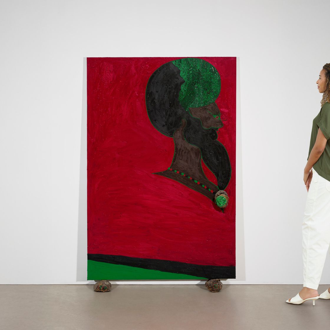 Chris Ofili — Глава Афронауки, изображение 2