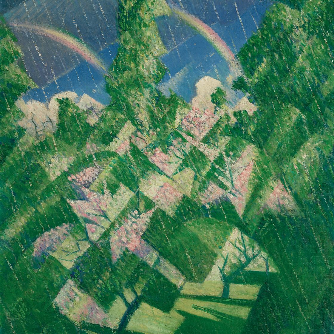 Christopher Nevinson — Четыре времени года: Весна, изображение 1