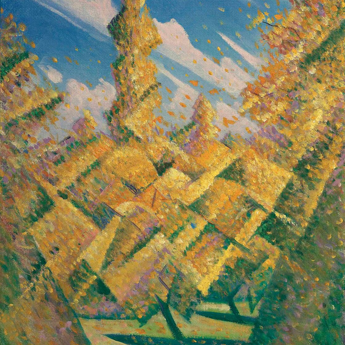 Christopher Nevinson — Четыре времени года: Осень