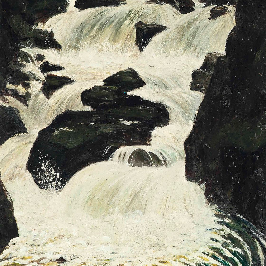 Christopher Nevinson — Водопад