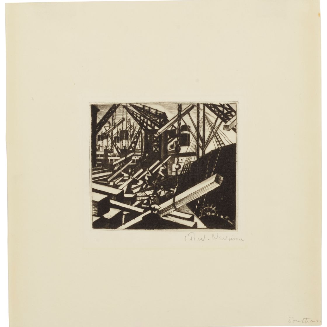 Christopher Nevinson — Саутгемптон