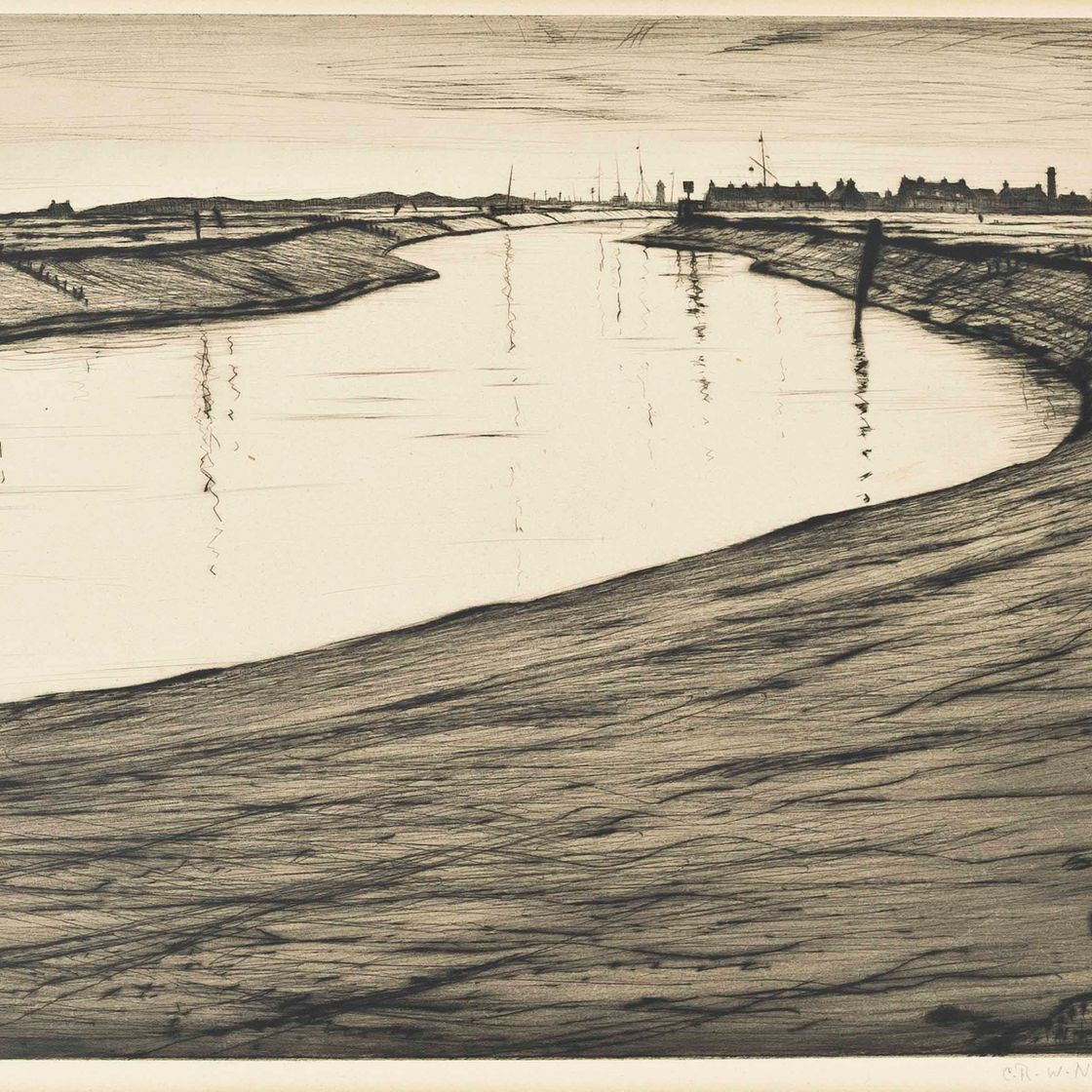 Christopher Nevinson — Отлив на развале
