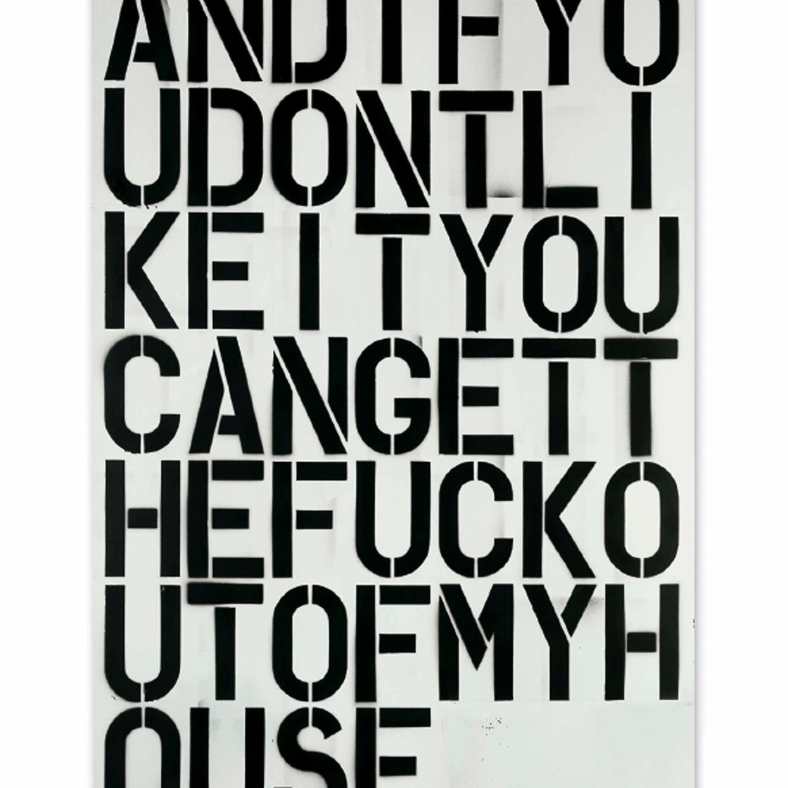 Christopher Wool — И если