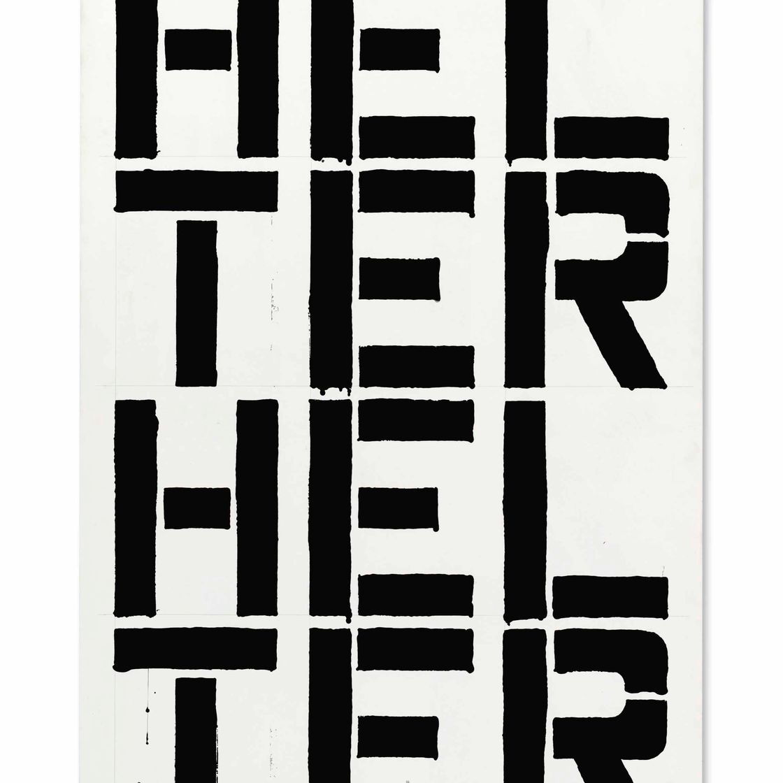 Christopher Wool — Без названия