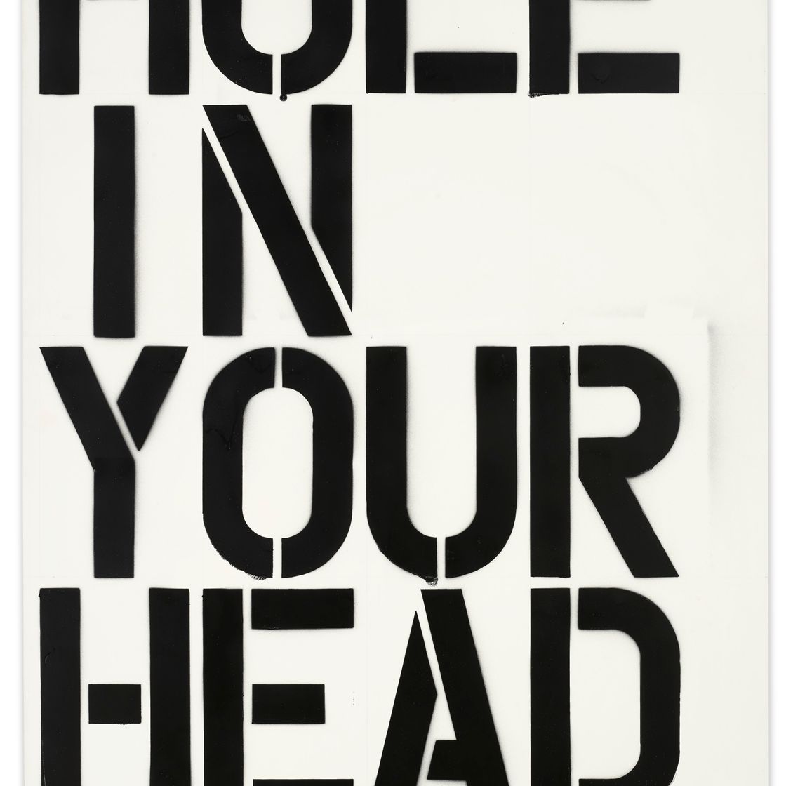 Christopher Wool — Отверстие, изображение 1