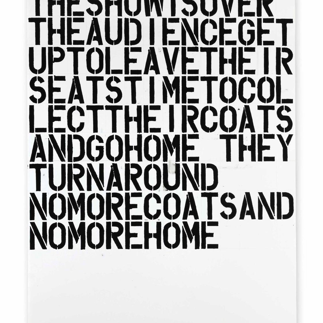 Christopher Wool — Без названия