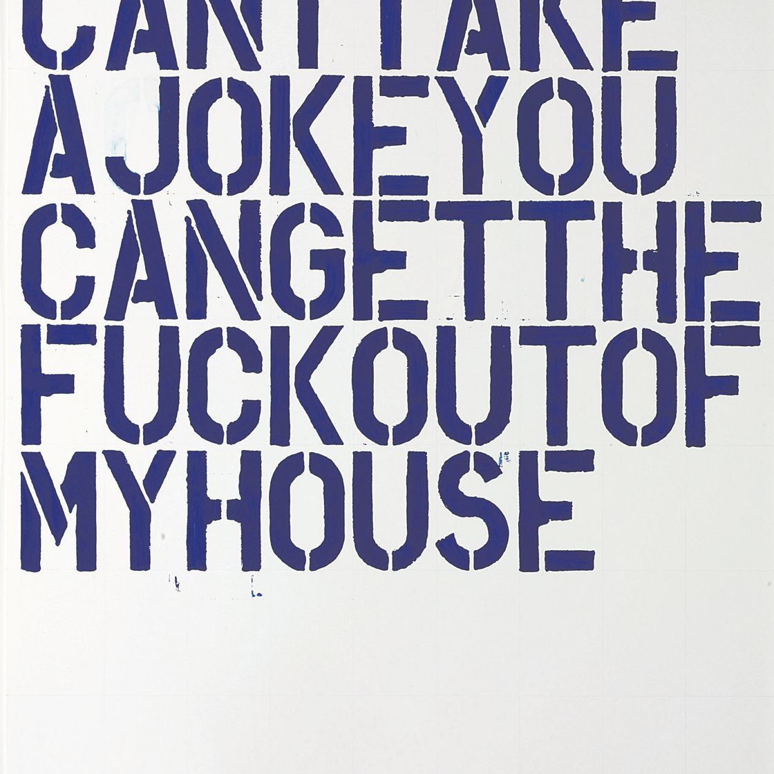 Christopher Wool — Без названия (F 52)