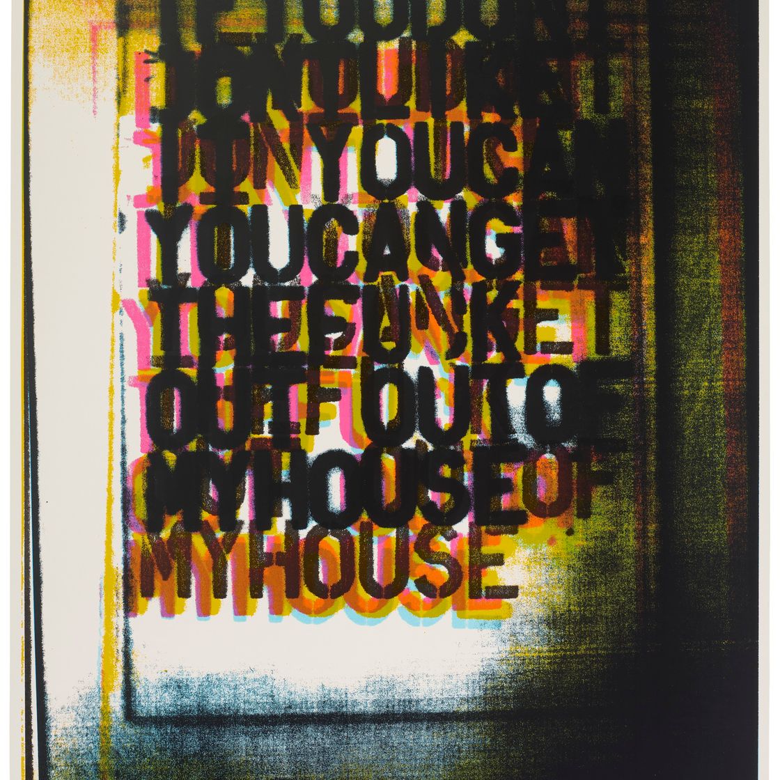Christopher Wool — Мой дом I, II и III, изображение 4