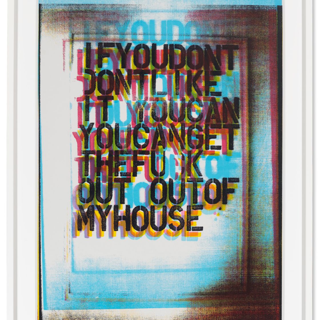 Christopher Wool — Мой дом I, II и III, изображение 6