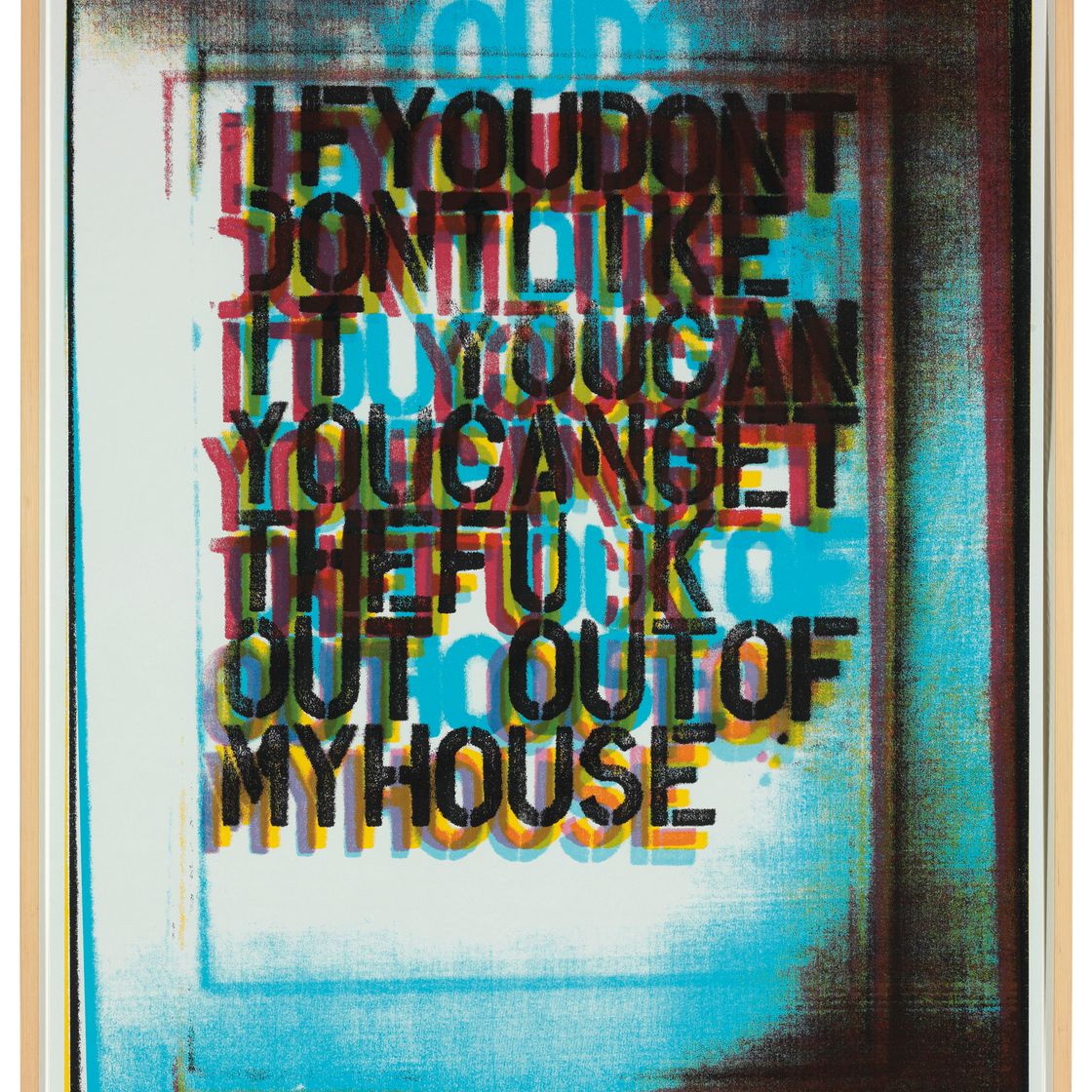 Christopher Wool — Мой дом I, II и III, изображение 5