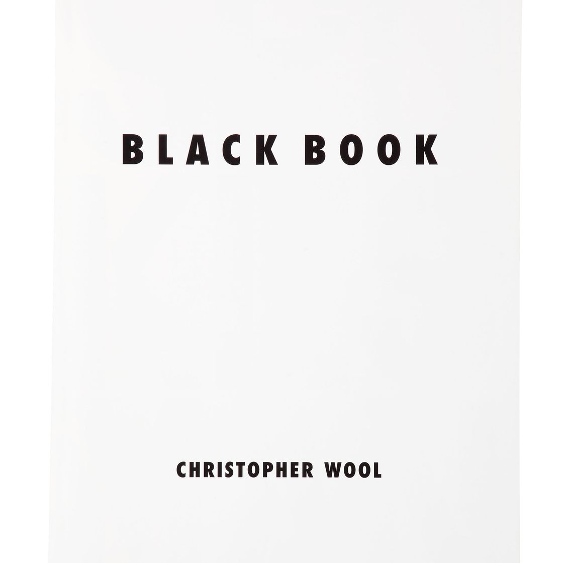Christopher Wool — Черная книга, изображение 8