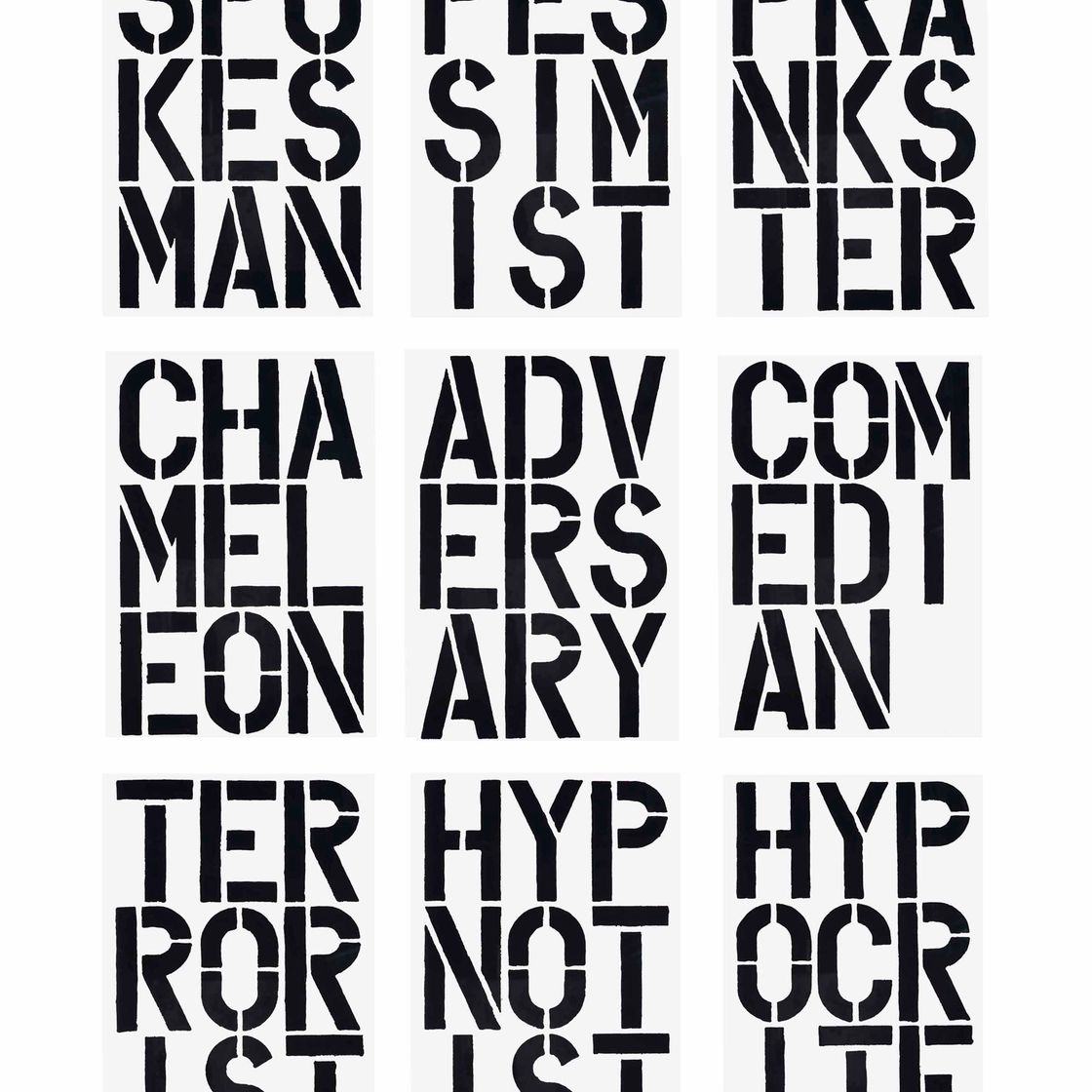 Christopher Wool — Черная книга