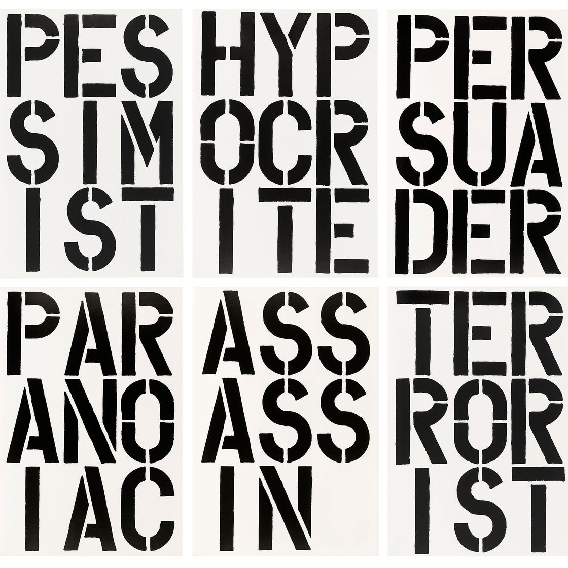 Christopher Wool — Черная книга