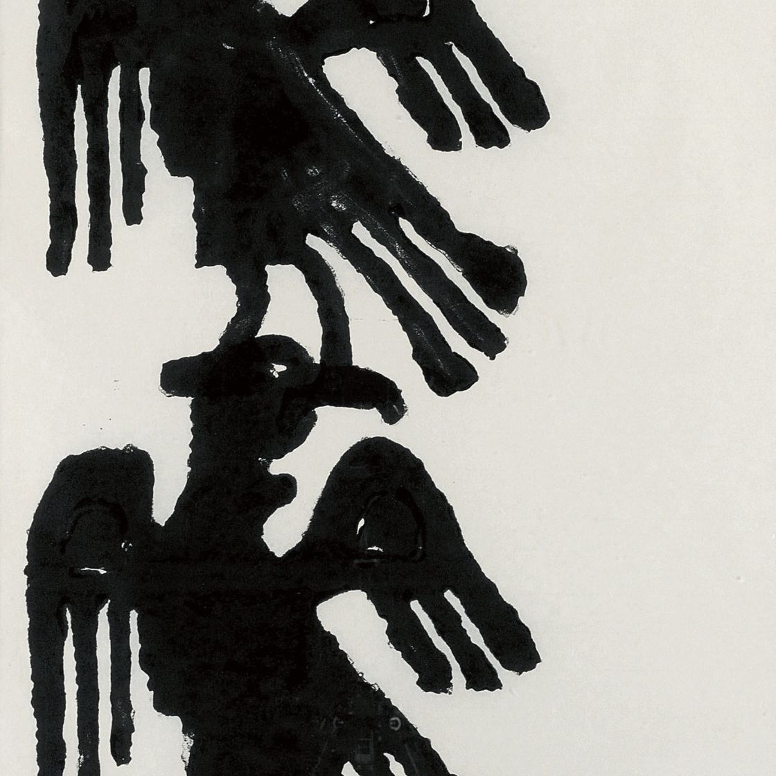 Christopher Wool — Без названия (Орлы)