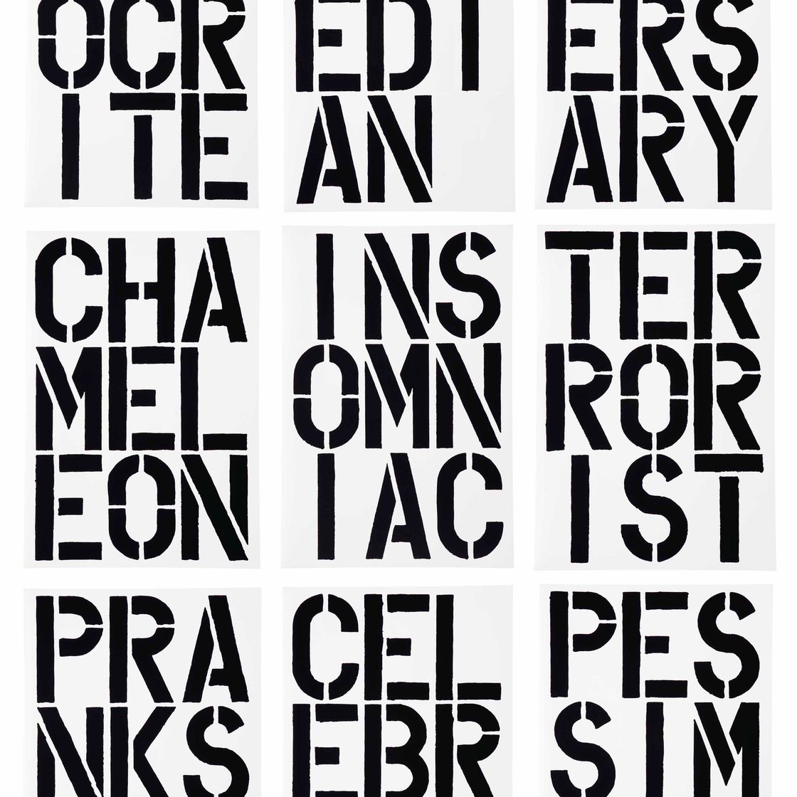 Christopher Wool — Черная книга, изображение 1