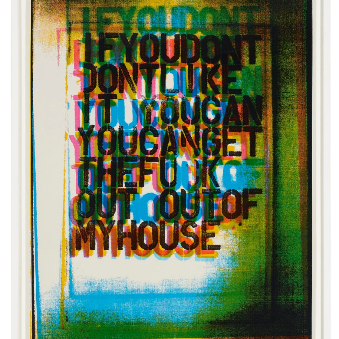 Christopher Wool — Мой дом III, изображение 2