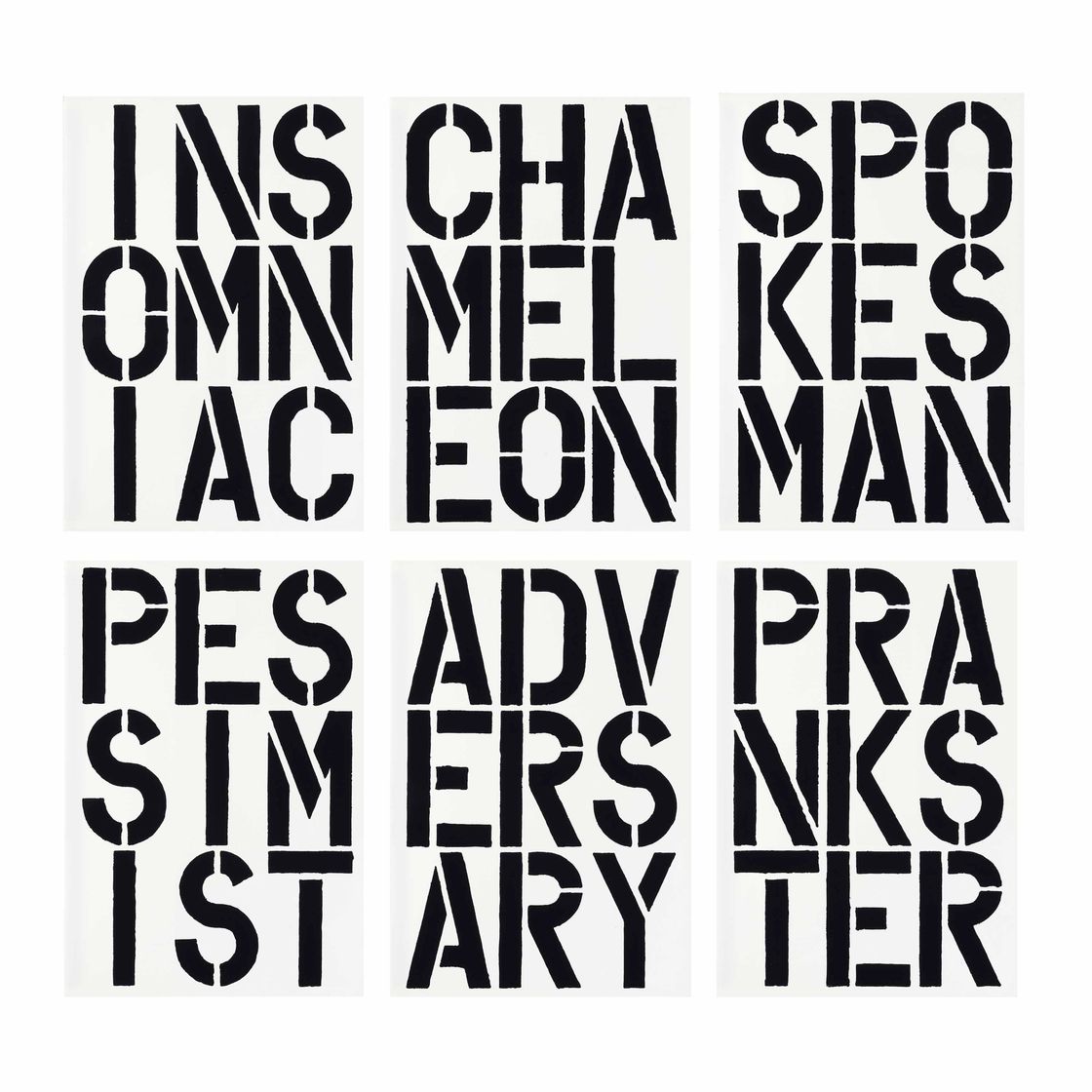 Christopher Wool — Черная книга