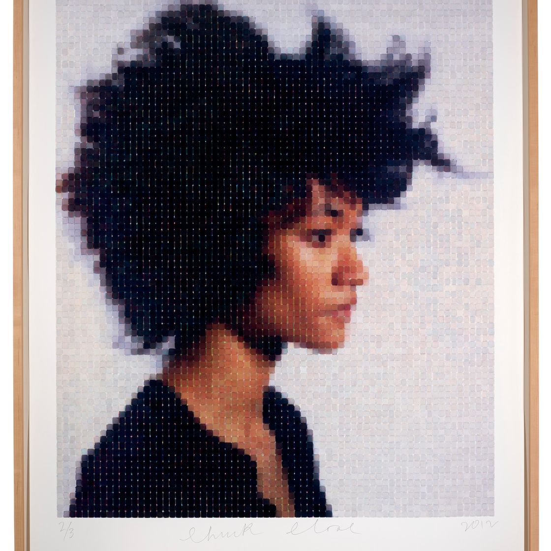 Chuck Close — Сиенна, изображение 2