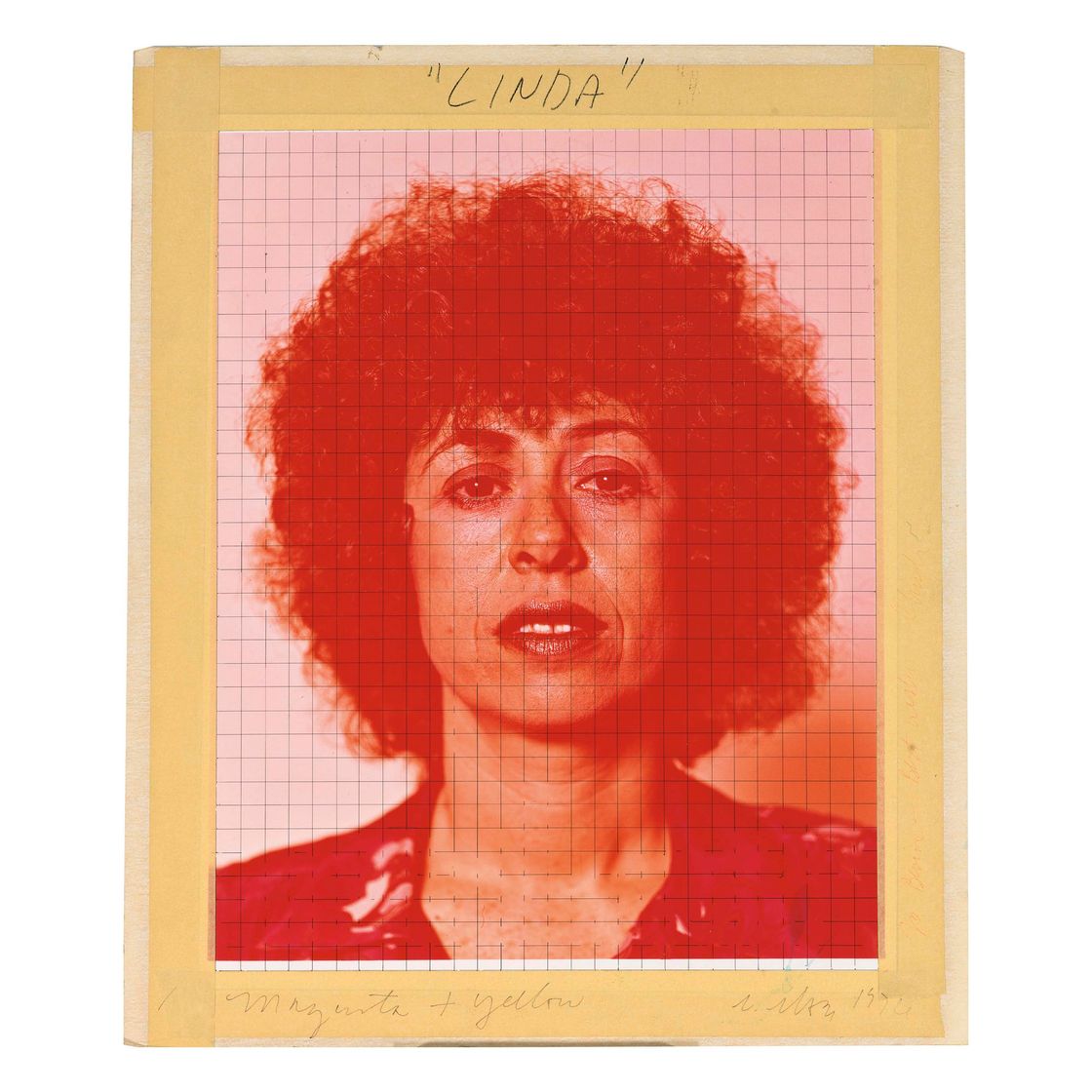 Chuck Close — Учеба для Линды