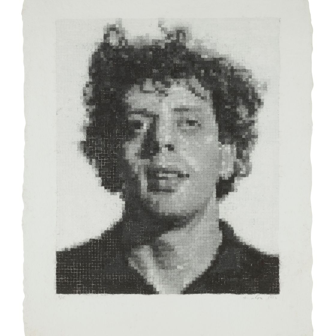 Chuck Close — ФИЛ I (белый), изображение 1