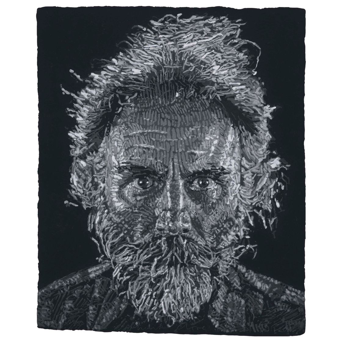 Chuck Close — Бумага/целлюлоза Lucas