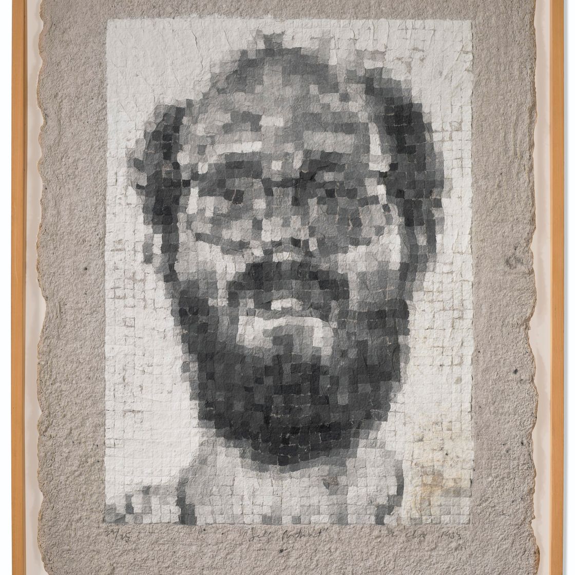 Chuck Close — Автопортрет/Манипулированный, изображение 2