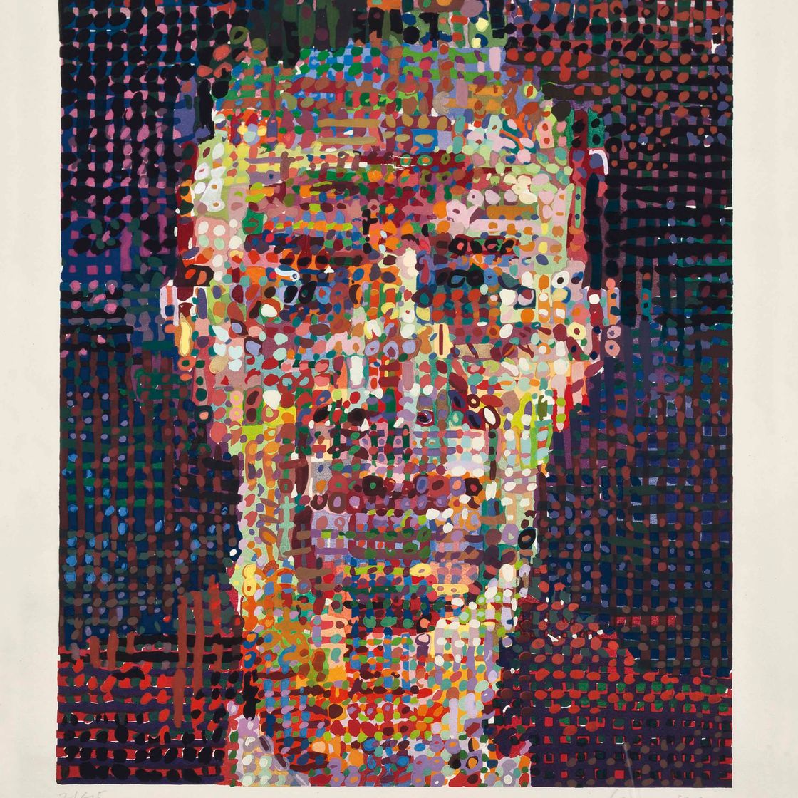 Chuck Close — Алекс