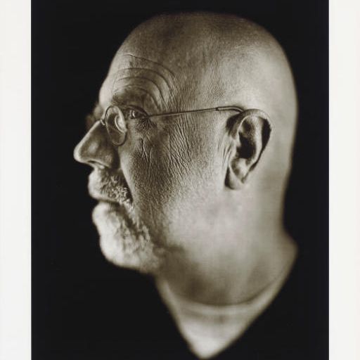 Chuck Close — Автопортрет (1-5)
