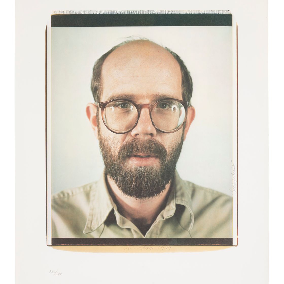 Chuck Close — Автопортрет 1979