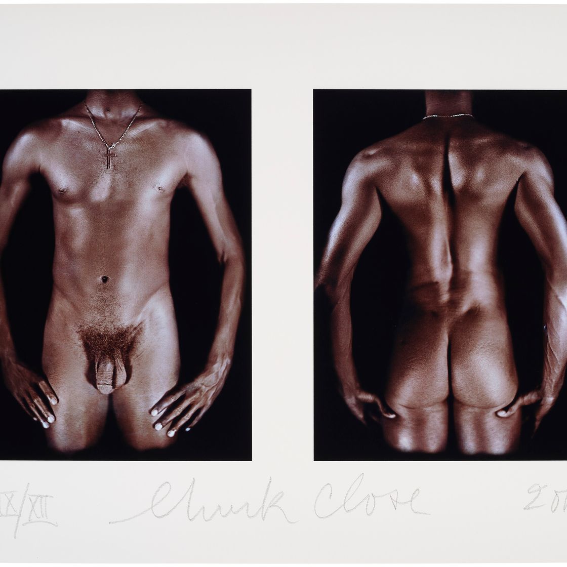 Chuck Close — 1989: Портфолио в честь художников, погибших от СПИДа: семь гравюр, изображение 2