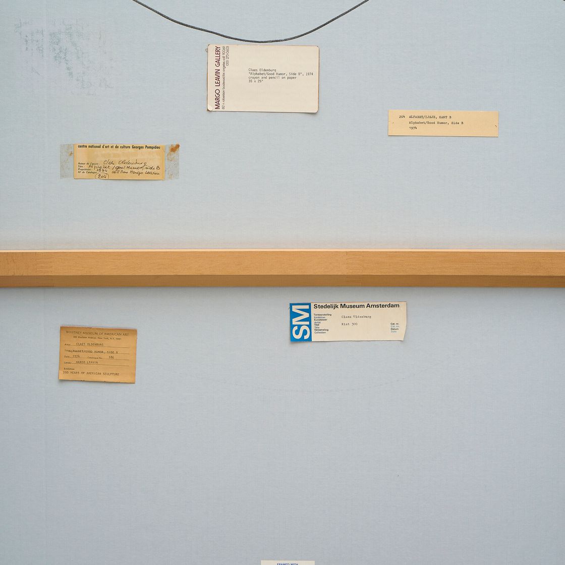 Claes Oldenburg — Алфавит/Хорошее настроение, Сторона Б, изображение 2