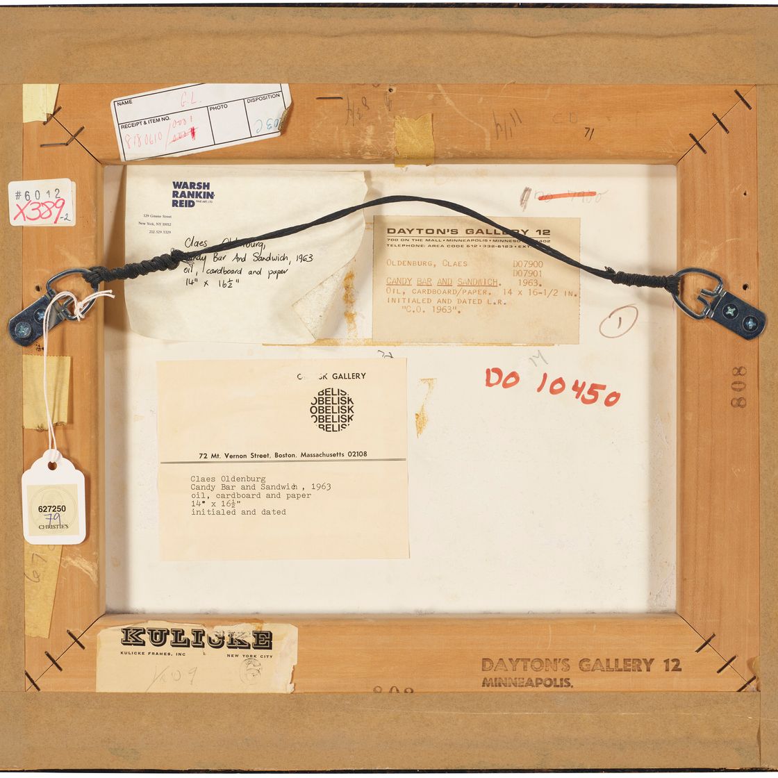Claes Oldenburg — Шоколадный батончик и сэндвич: Пара, изображение 5