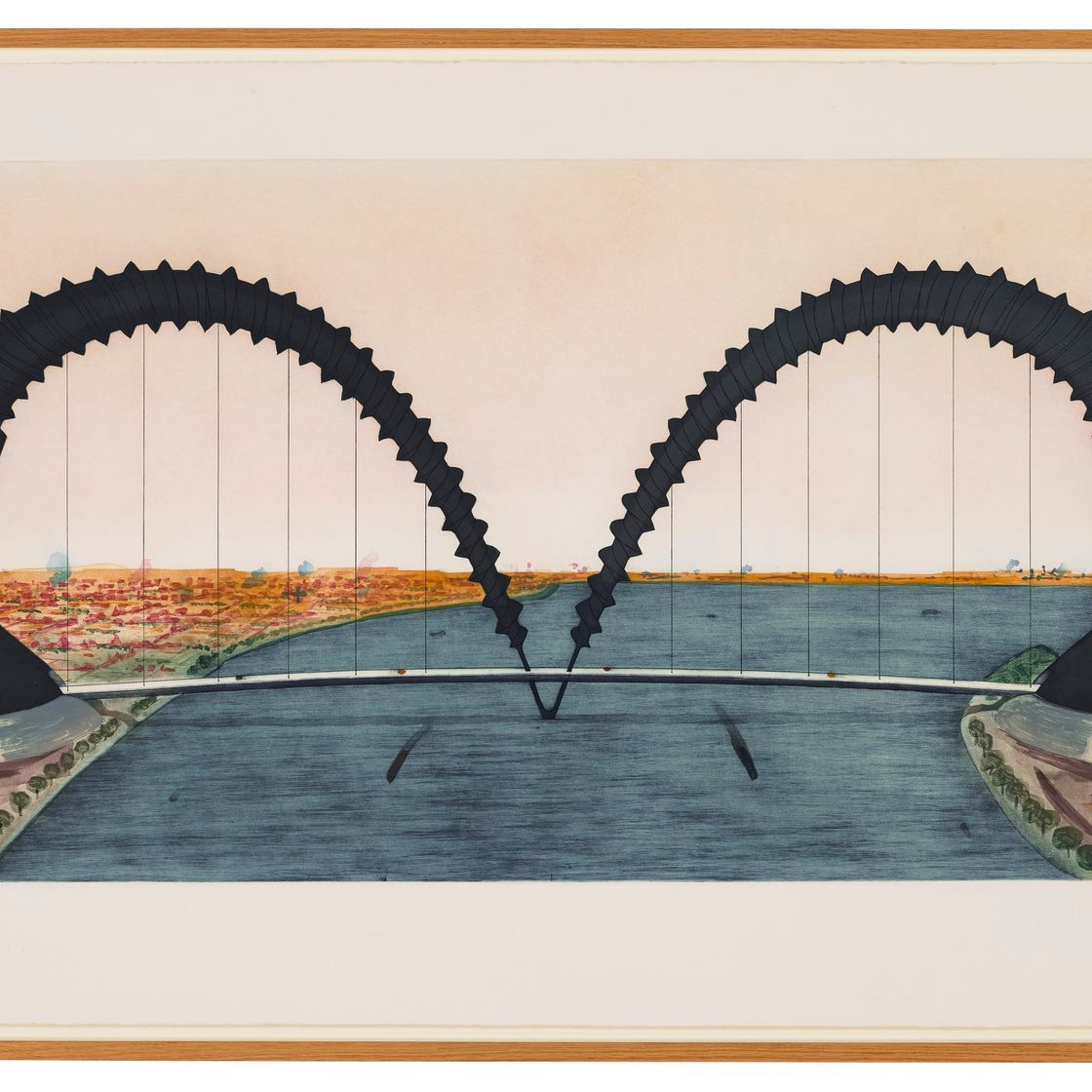 Claes Oldenburg — Винтовой мост (состояние III), изображение 2
