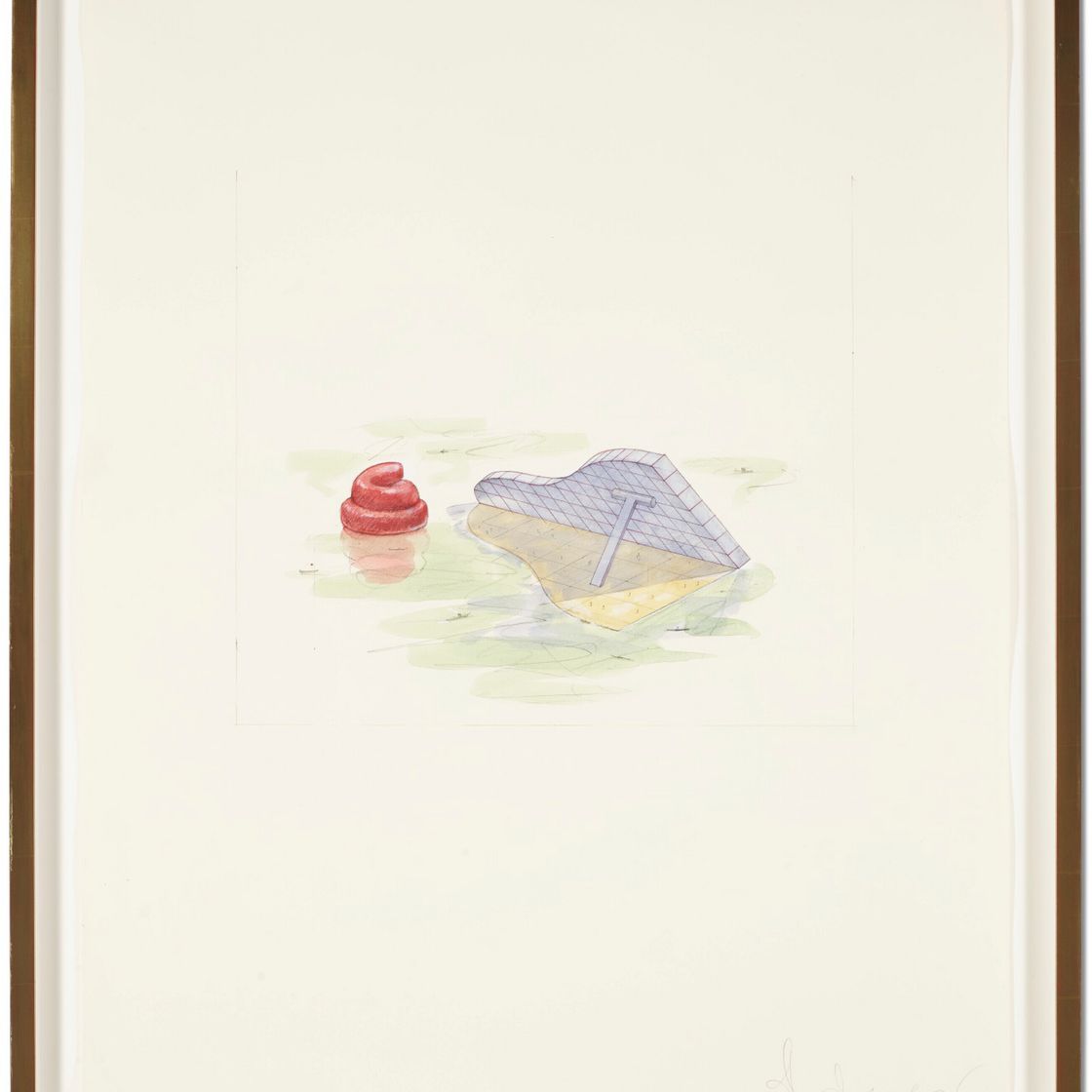 Claes Oldenburg — Остров Колтелло: Деталь пожарной части в виде змеи (автор Фрэнк О. Гери) и офисное здание в виде крышки рояля, изображение 2